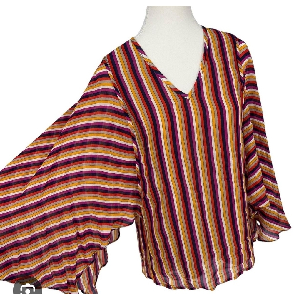 Trina Turk La Paz Blouse (XL)